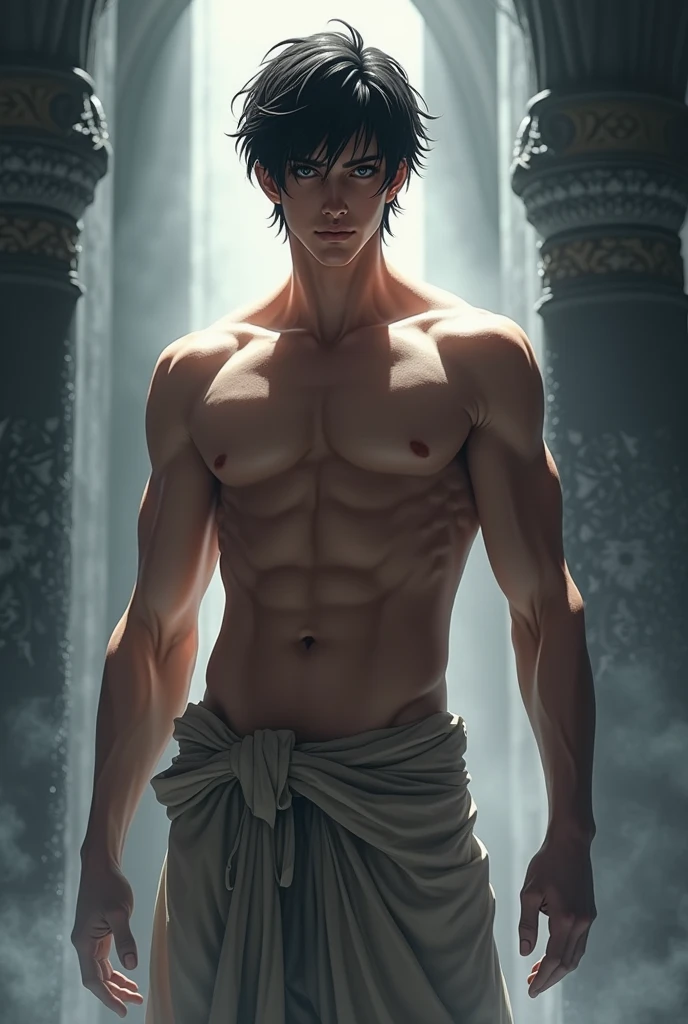 gojo satoru without clothes
