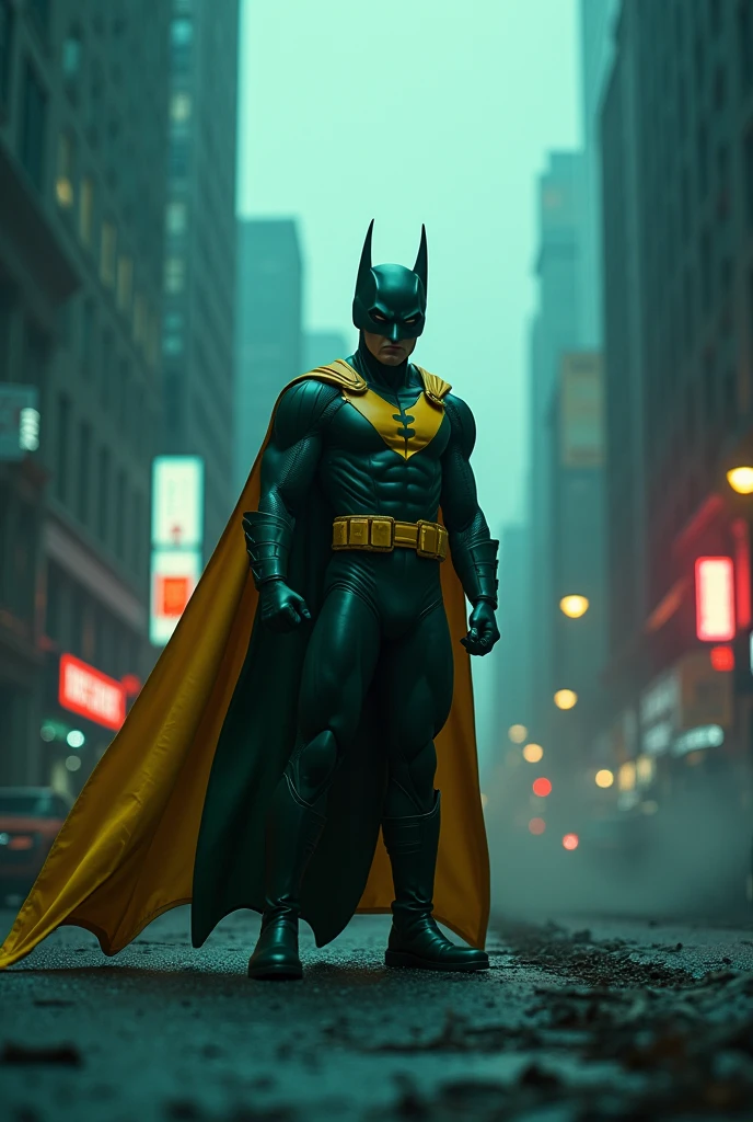 Go to Bing Image Creator, enter a prompt similar to:

Actor vegeta's Saiyan's as Robin from Batman filmed by Zack Snyder, Robin suit, fighting against thugs, cape, mask, variant angles, captured with award-winning photography technique, cinematic, dark environment, bokeh, grainy, urban setting, blurry, IMAx, filmed with Kodak portrait 400, 200mm, f2.8, high resolution, teal filter