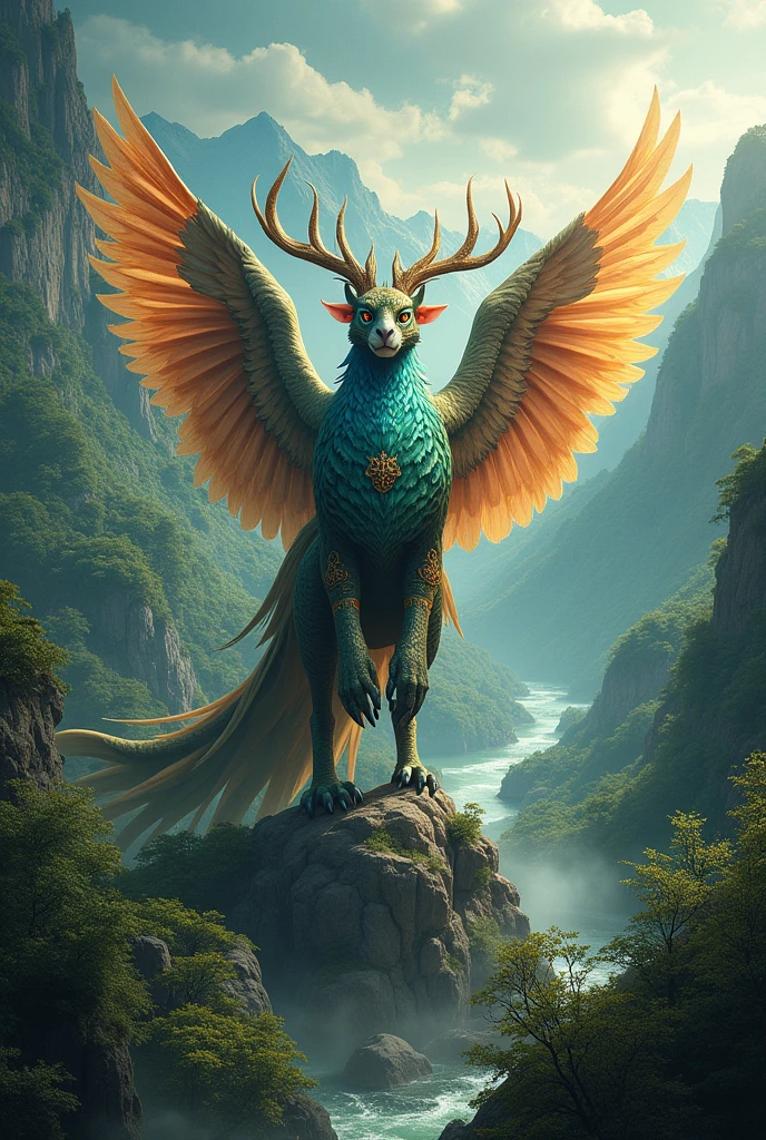 Country India into a mystical animal