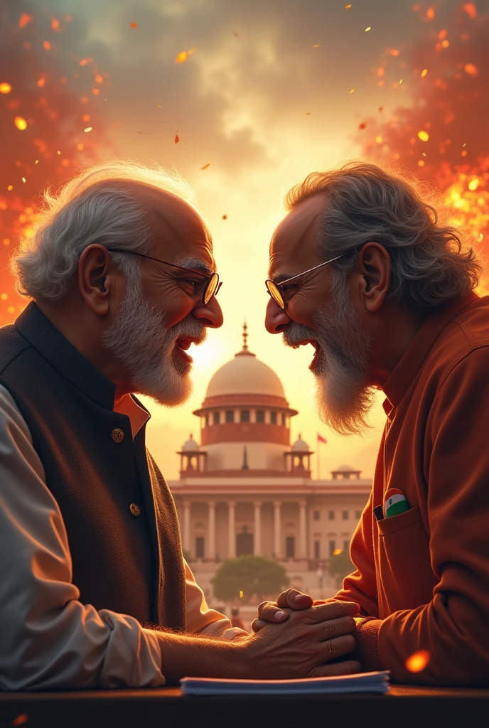 भारत के राजनीतिक दलो के बीच तनाव बढ़ा