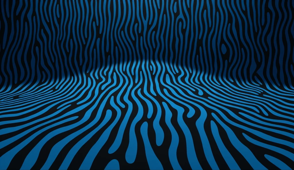 (No zebras)，Zebra stripes are a really fun pattern in this room。, Simulate the background, Abstract ripples background, Magic psychedelic background, Surreal psychedelic design, The ripple structure of reality, abstract cloth simulation, Abstract mysterious epic work, Optical illusion pattern, blue ground. fantasy, Surreal Background, Dark blue background, black background