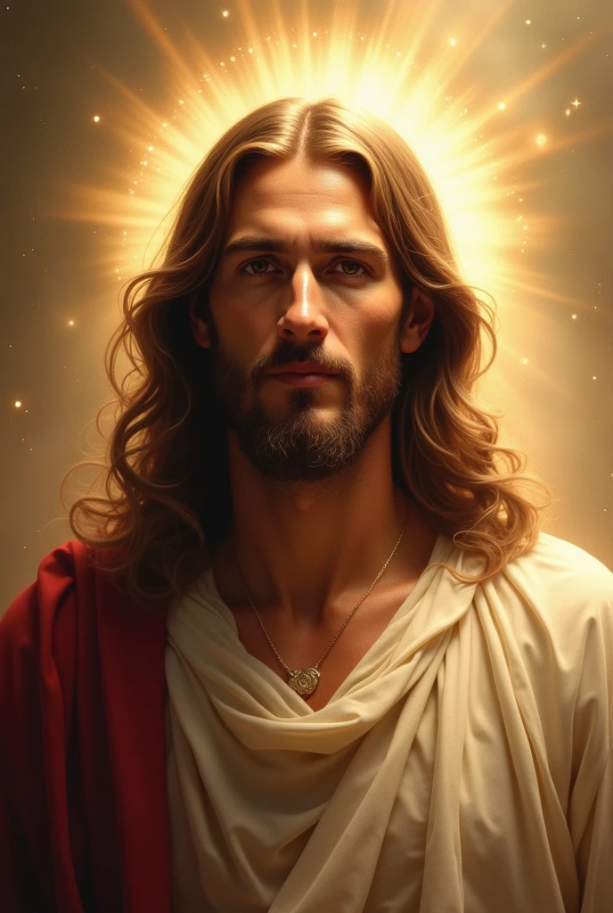 Jesus Christ, kharisma, hood, shining, smile, blessing, look at me, side light