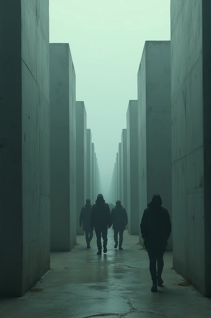Suddenly, their phones lose signal, and they realize they’re lost in a maze of identical corridors.