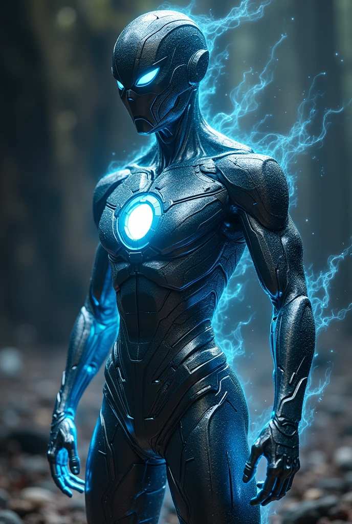 Draw a superhero material you would like to use to improve the world.