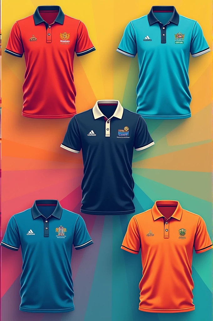 10 School Promotion Polos Concepts with Various Colors to Match
