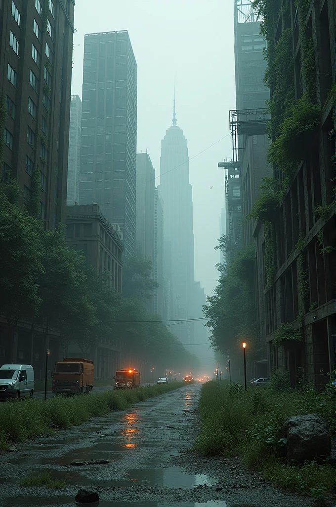 Abandoned city