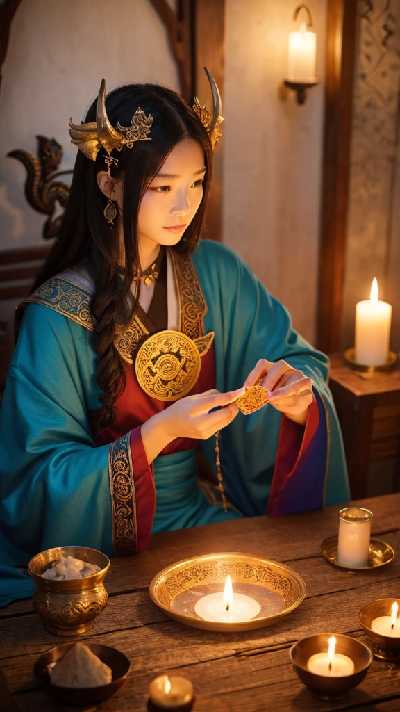 Dragon God spiritual mysterious Fortune telling