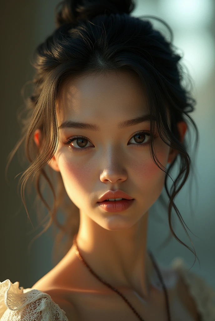 A woman
