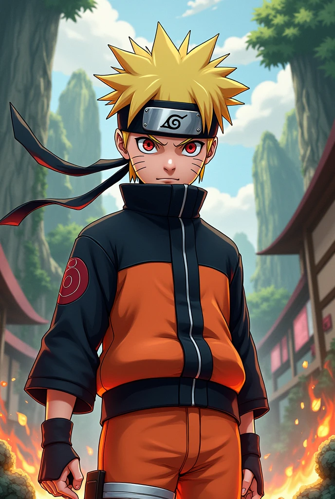 Naruto with Sharingan