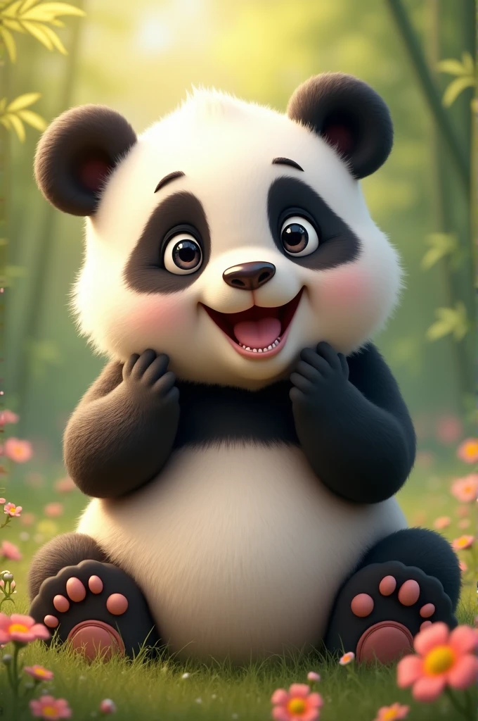 Smiling Panda