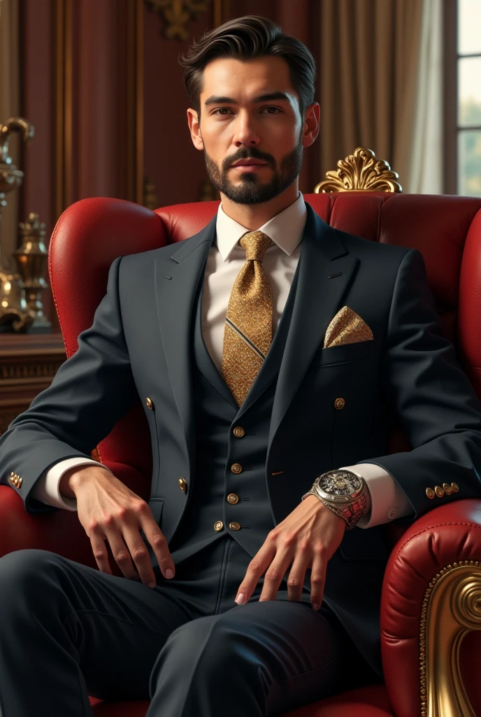 A rich person
