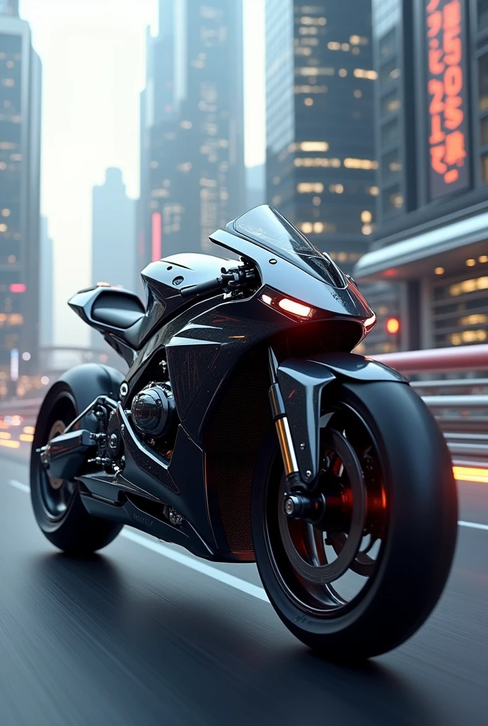 Creat a bike image a bullet