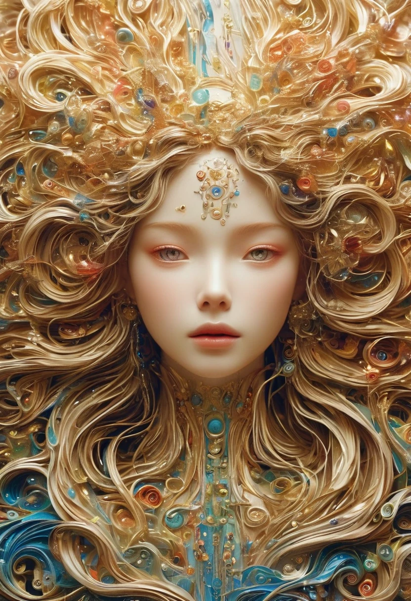 Ethereal fantasy concept art of intricate paper quilled sand spirit, Energetic, Beautiful paper quill pen, Ultra Detailed, insane depth, Gorgeous构图, Chaotic but orderly . Gorgeous, Heavenly, Ethereal, sex, epic, majestic, magical, fantasy art, Cover Art, Dreamy, magic, Surrealism, fantasy, The art of math, WLOP, Art Jam and James Jean, Ultra HD, Practical, Bright colors, Very detailed