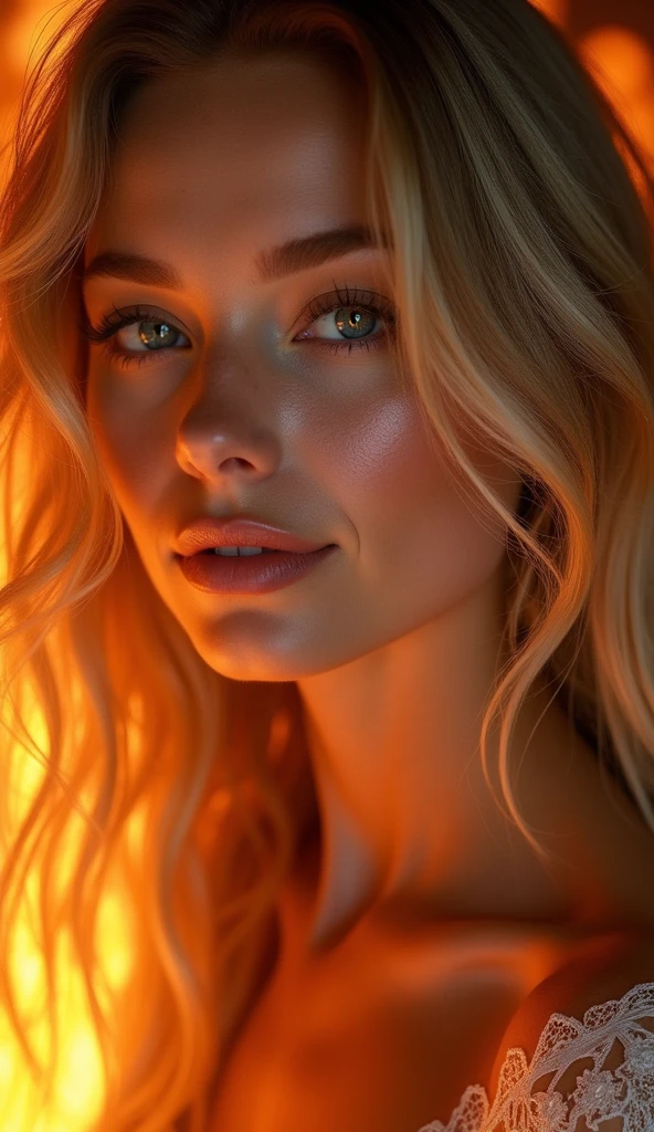 (a very pretty, cute and beautiful woman 1:1.5), Angelis, (beautiful detailed eyes,detailed lips,long eyelashes, grey eyes:1.2), britneyspears-smf, (expression lines,stained skin, detailed skin:0.9), (perfect texture long blonde hair:1.4), light smile,(elongated nose:1.2), (elongated face:0.85), (perfect girl face:1.2), varied poses, (Natural makeup:1.2), elegant, intricate, highly contrasted burning background, sharp focus, radiant colors, artistic, scenic, lively atmosphere, enhanced quality, perfect, ambient illumination, creative, positive expressive, glowing, pure, unique, aesthetic, calm, exciting, thought, photo of perfecteyes eyes, varied poses, ambient background, sharp focus, radiant, expressive, elegant, intricate, highly saturated colors, cinematic, very surreal, beautiful, striking, stunning, enhanced quality, creative, positive, pure, perfect, cute, attractive, artistic, confident, passionate, pretty, fine, full color, dramatic, cheerful, engaging, vibrant