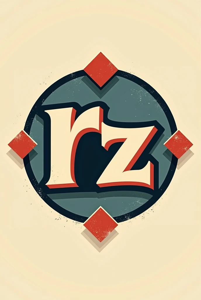 i'm in need of a distinct, vintage and classic styled logo that can be utilized on clothing and jackets, specifically positioned on the front center. The design should be unique and eye-catching, yet suitable for a timeless, vintage aesthetic.
Key Design Elements:
- The logo should incorporate geometric shapes, abstract symbols, and a text-based design that includes the letters "RZ".
- The design should be modern and minimalist in terms of simplicity, yet still bold and vibrant to stand out.