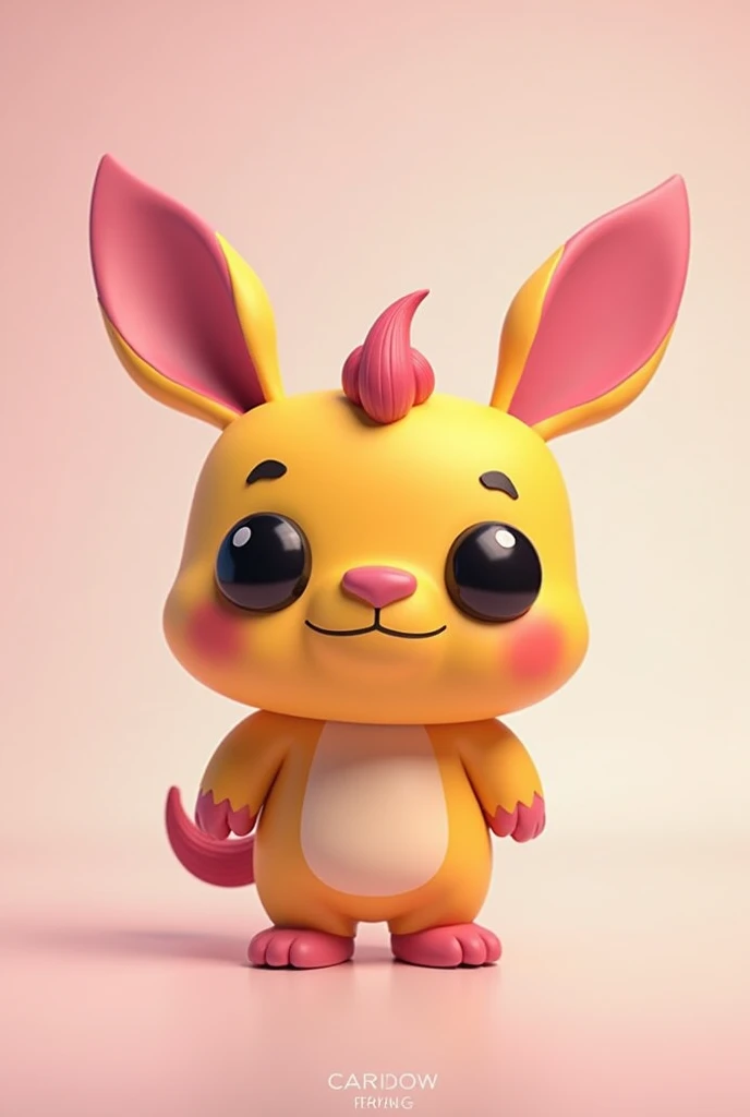 Funko pop like cartoon character