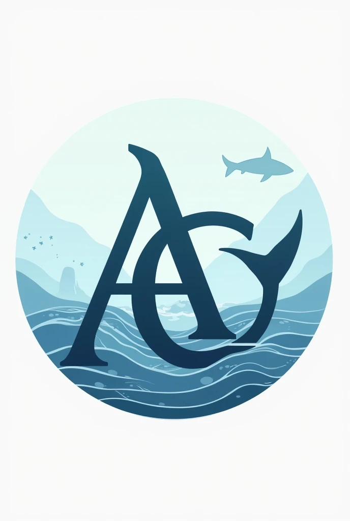 A logo (round shape) for class A2, have word "A2" and a shark, please design both of them blendly
make it more beautiful with ocean sea, more gently and cute, adorable, but not childish, a little bit powerful, and more details
the letter A in A2 is shaped by the shark
make it more visuable
