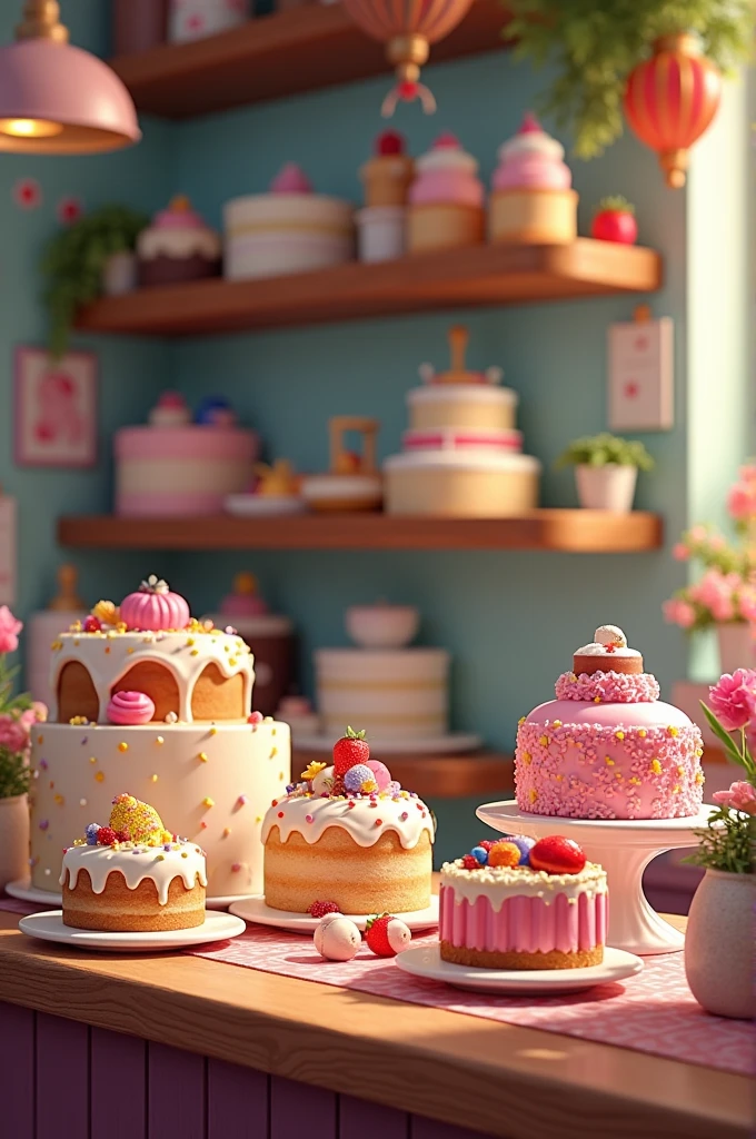 Cakes with "lilu's pastry shop_py