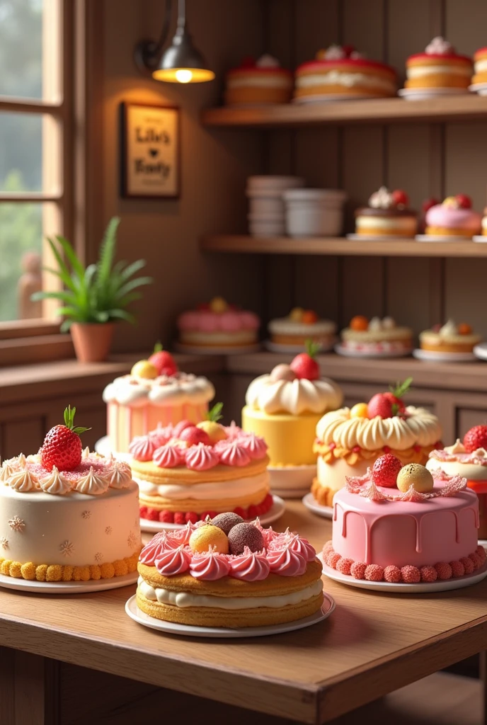 Cakes with "lilu's pastry shop_py"