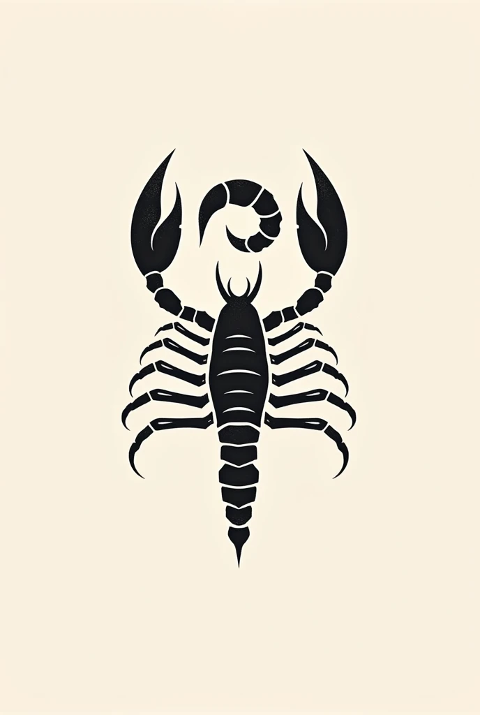 An easy scorpion to tattoo