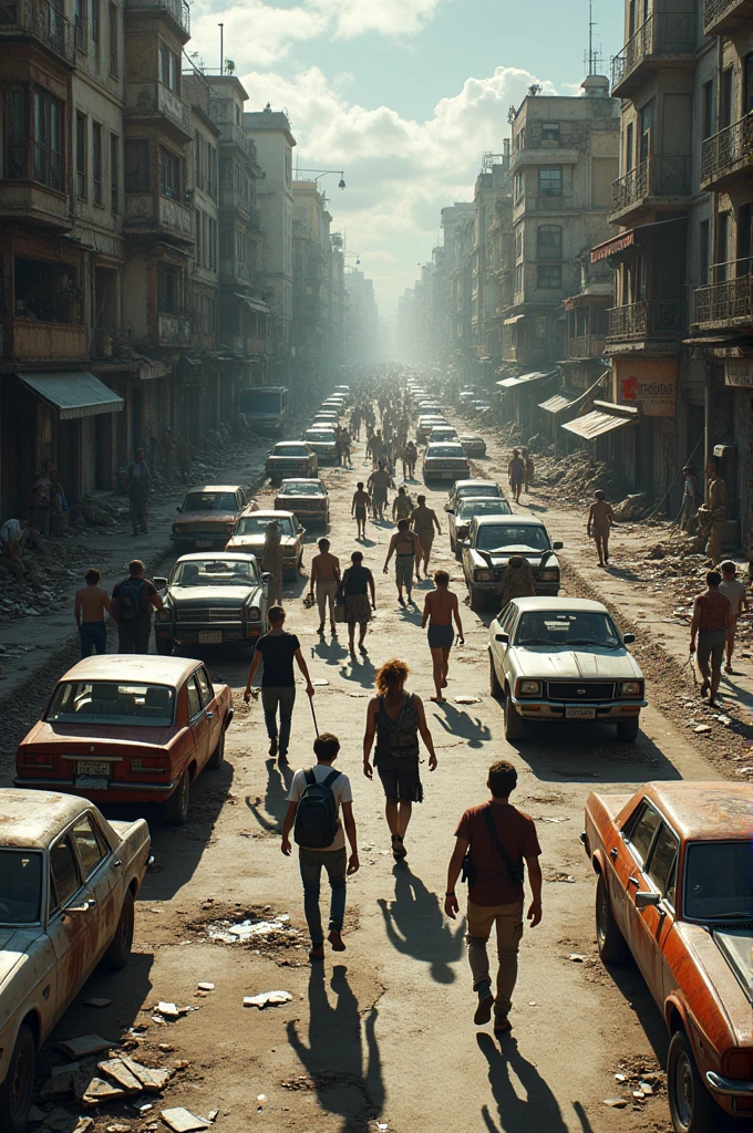 Zombie car apocalypse
