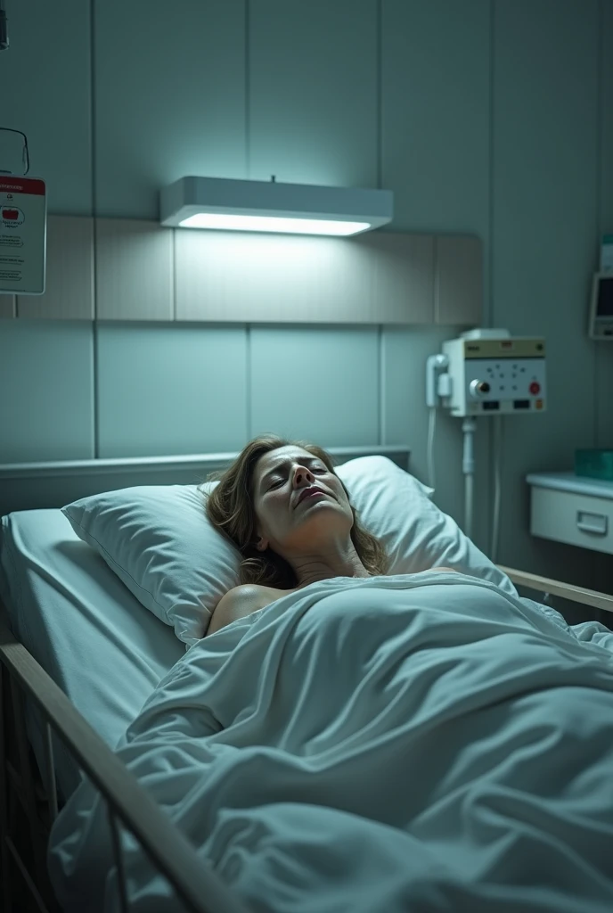 40-year-old Isabel fell seriously ill in a hospital. 