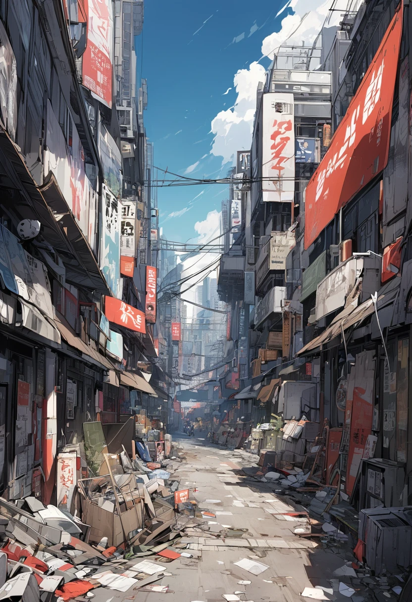 Shibuya 1000 years after the extinction of humanity