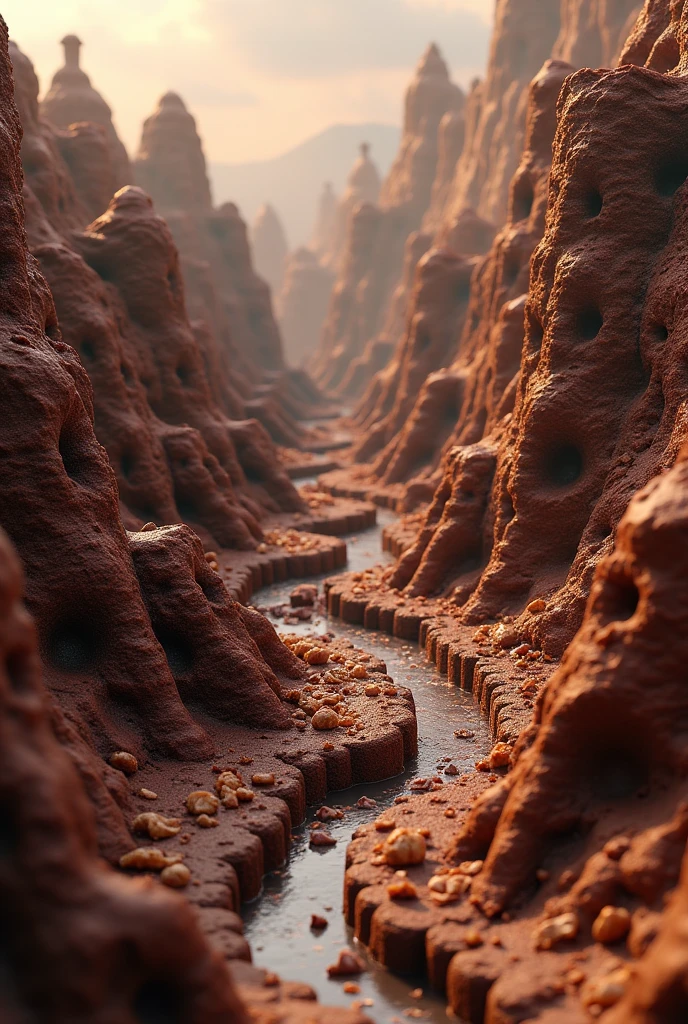 Make a world out of brownies