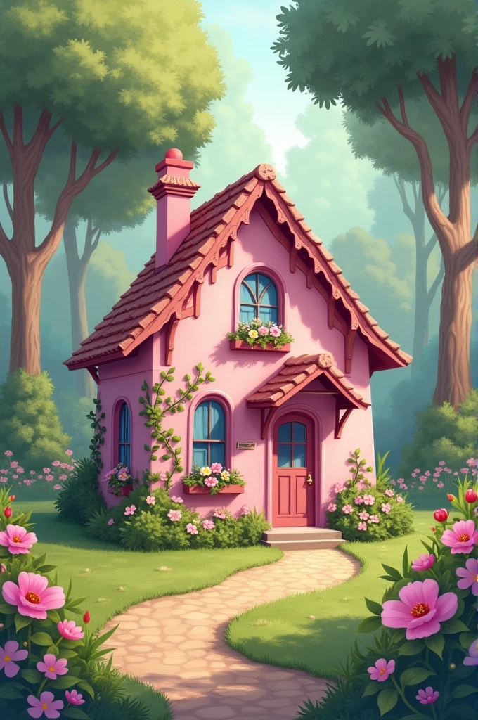 Pink house