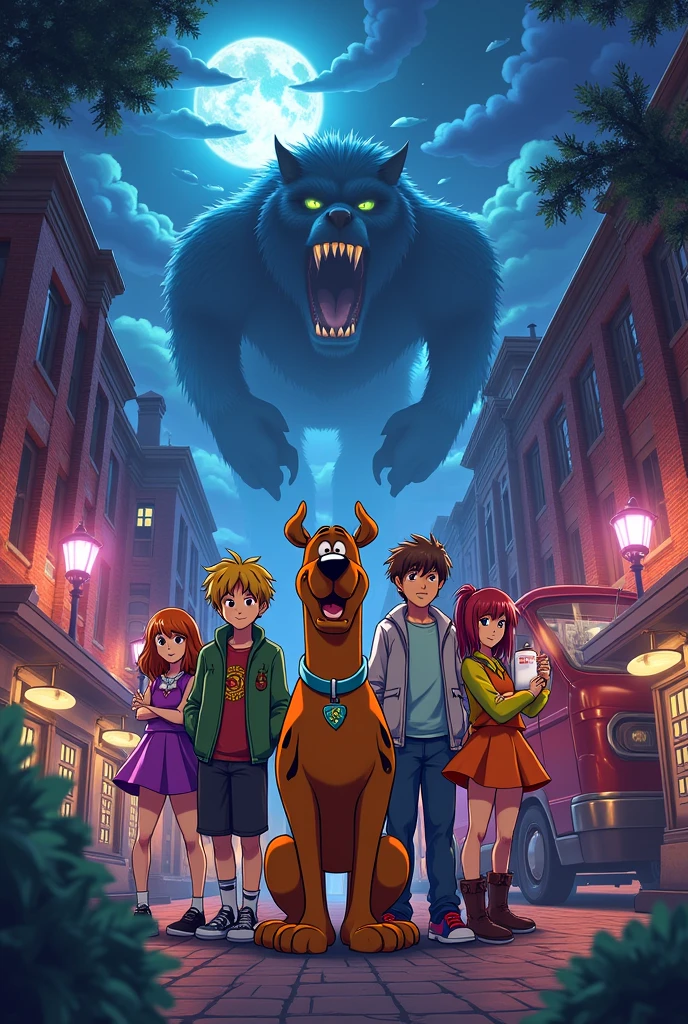 Scooby doo x high school Dxd