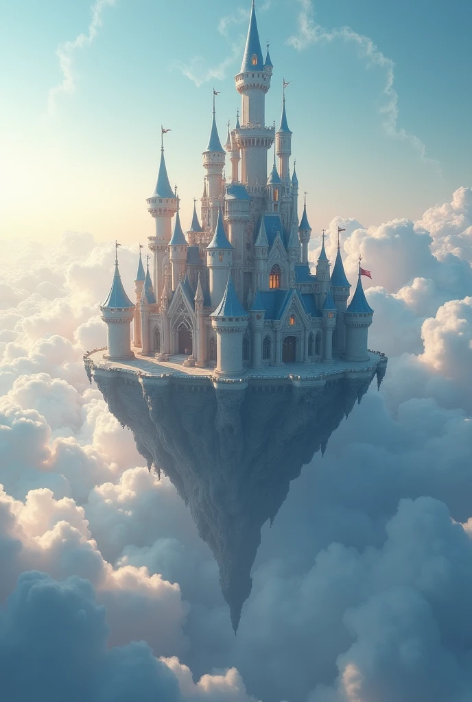 I want a castle in the clouds 
