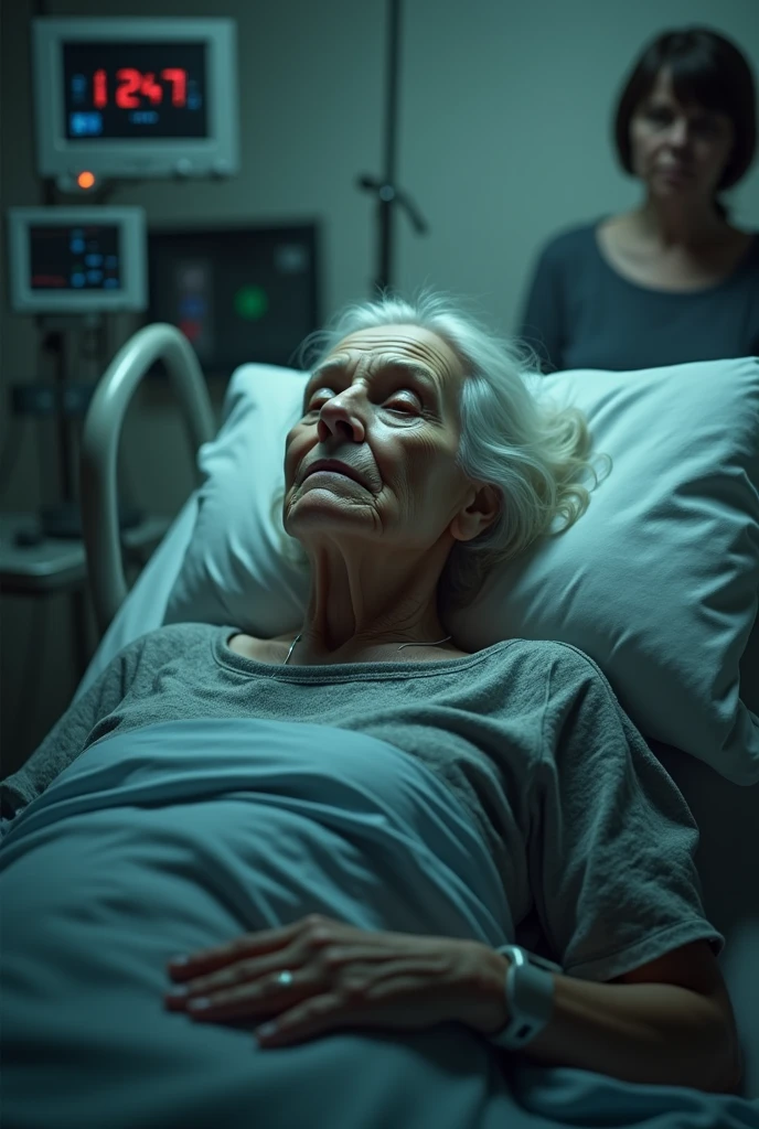 Isabel, an elderly person, fell seriously ill in a hospital.