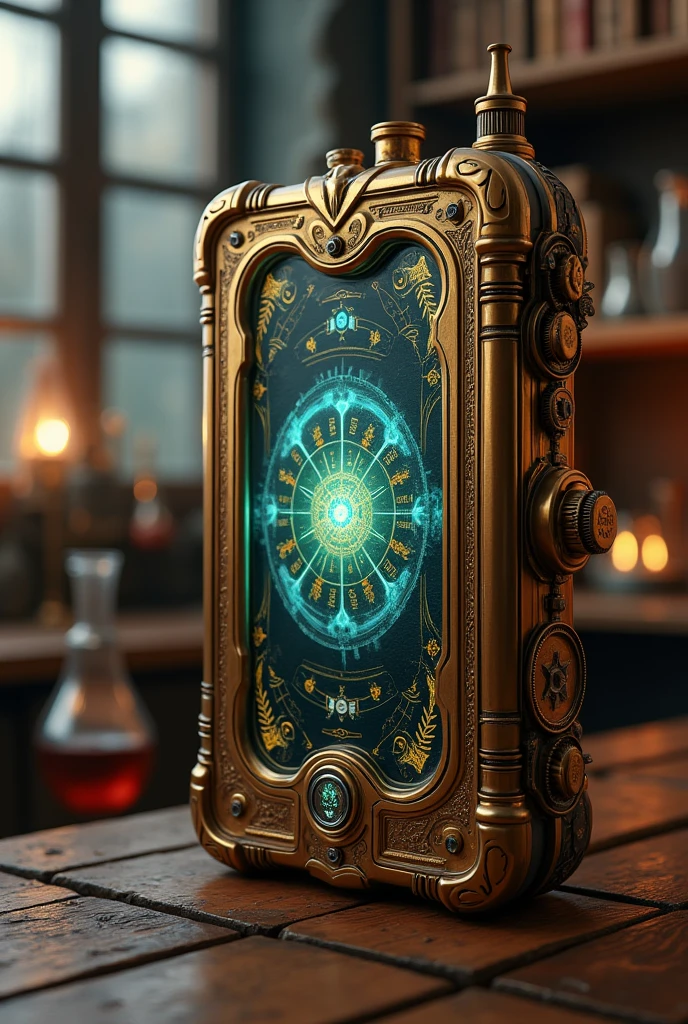 A super retro smartphone from the 19th century