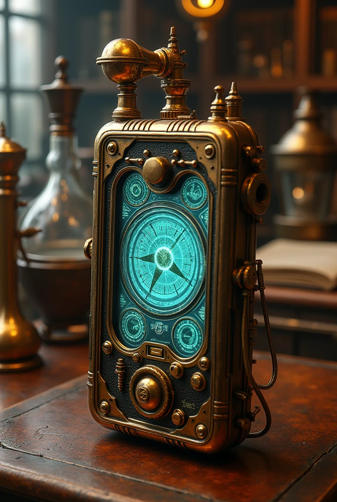 A super retro smartphone from the 19th century