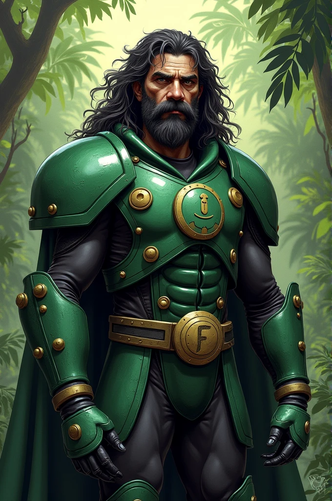Francisco Pizarro dressed as a mojojojo