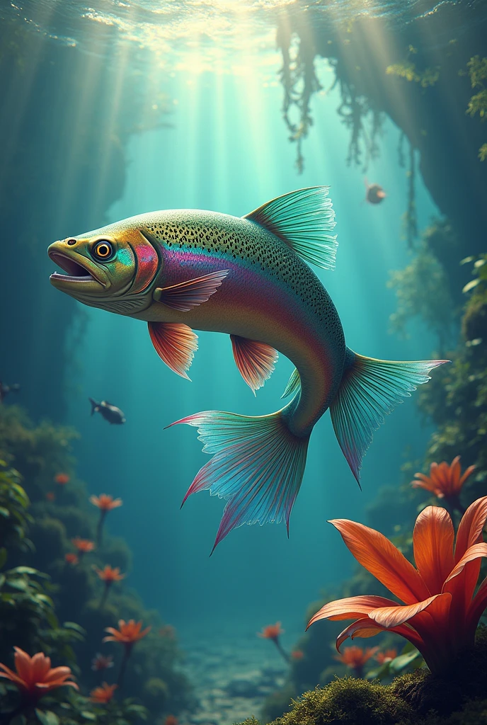 Hybridization of exotic species with native aquatic species between rainbow trout 