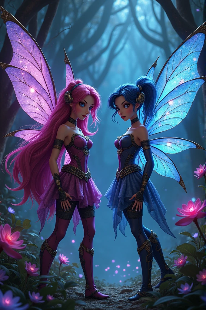 80's dark fantasy flora winx