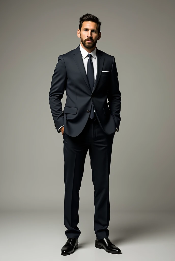 Messi dressed up
