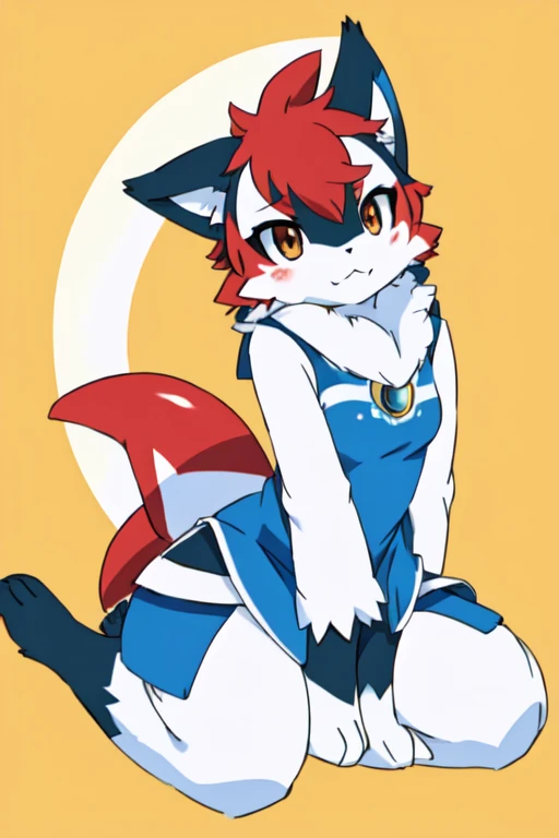Furry female shark pokemon sun and moon kemono fursuit style