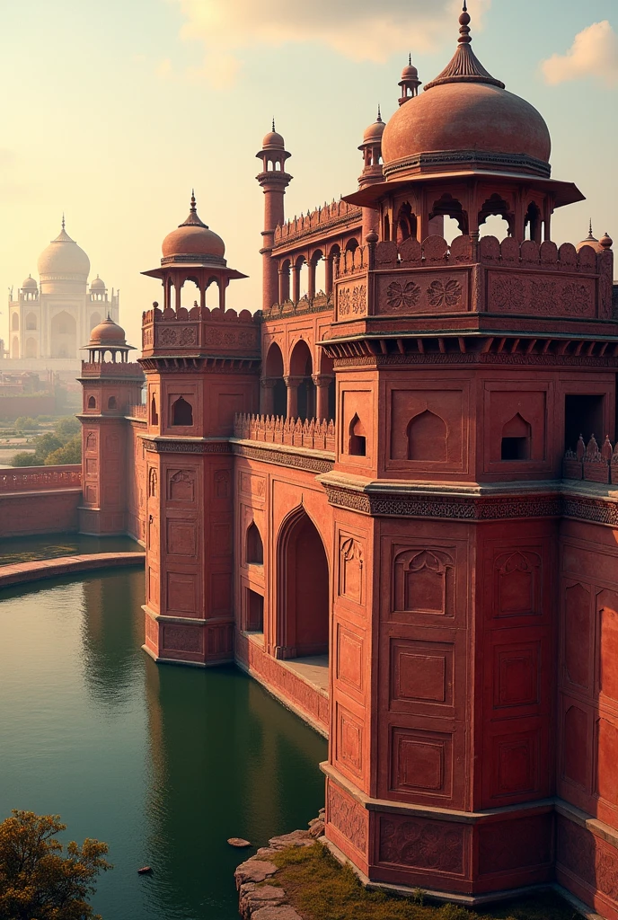 Create a unique thumbnail for AGRA FORT