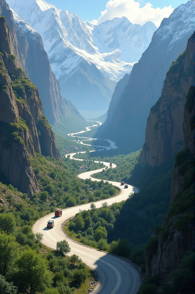 Road in Pakistan