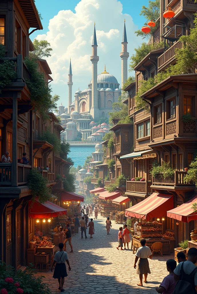 Wood city istanbul