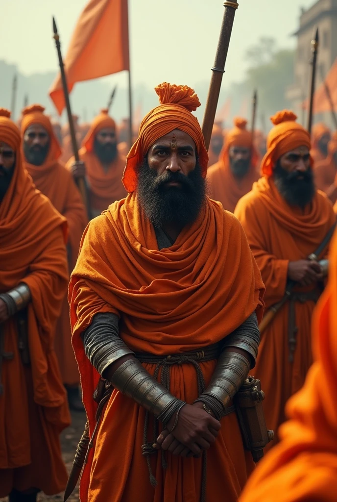 in 3d,"It was March 15, 1266. Suddenly, a group of only two to four dozen Hindu warriors coming with safron cloths tied on their heads,"