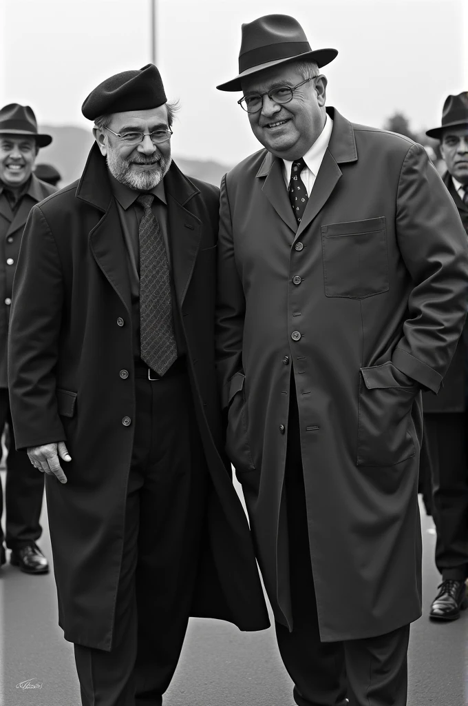 Jalal Talabani with Massoud Barzani