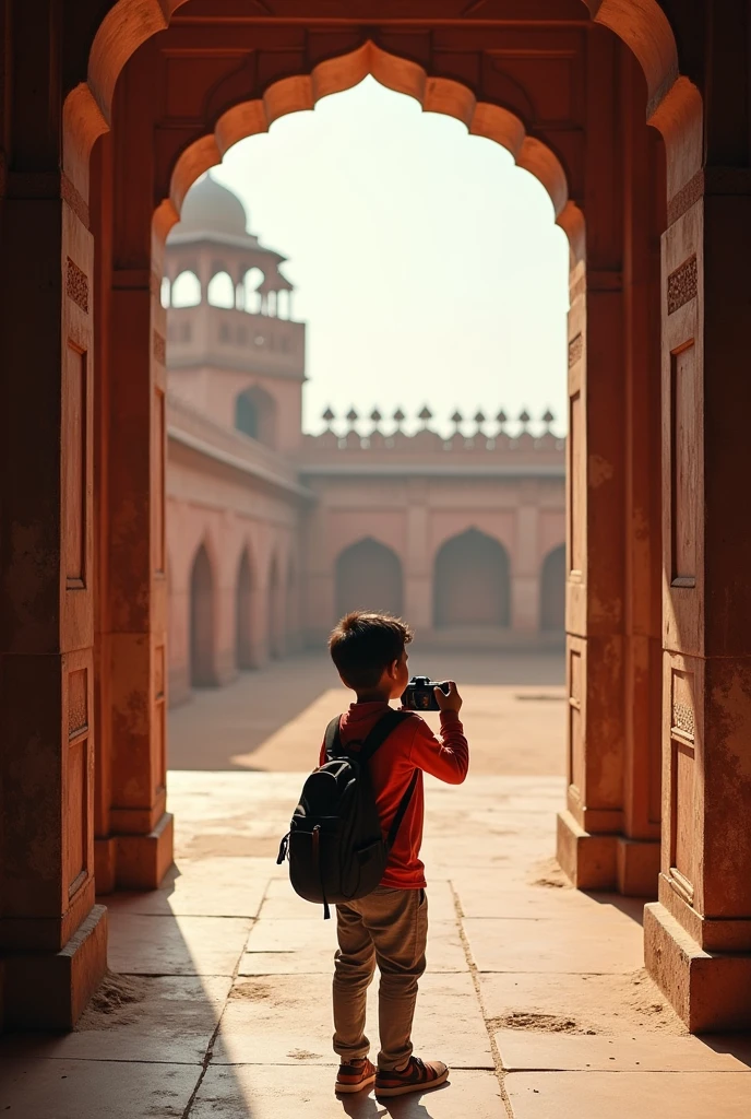 A 1 boy shoot video AGRA FORT 