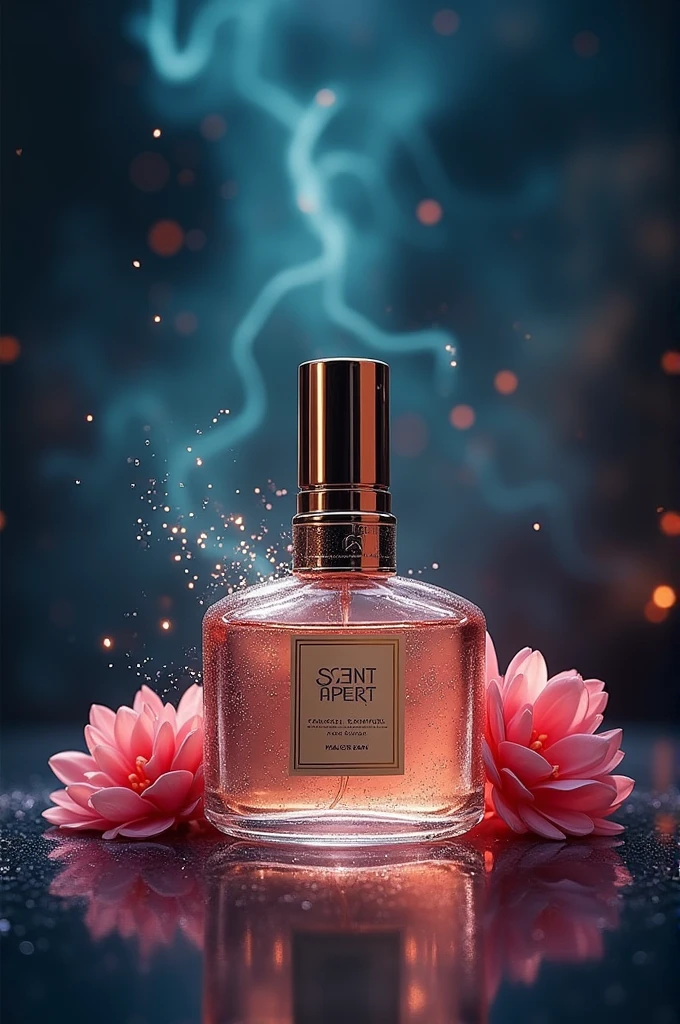 create perfume and roll on product in a table with product name as ScentXpert