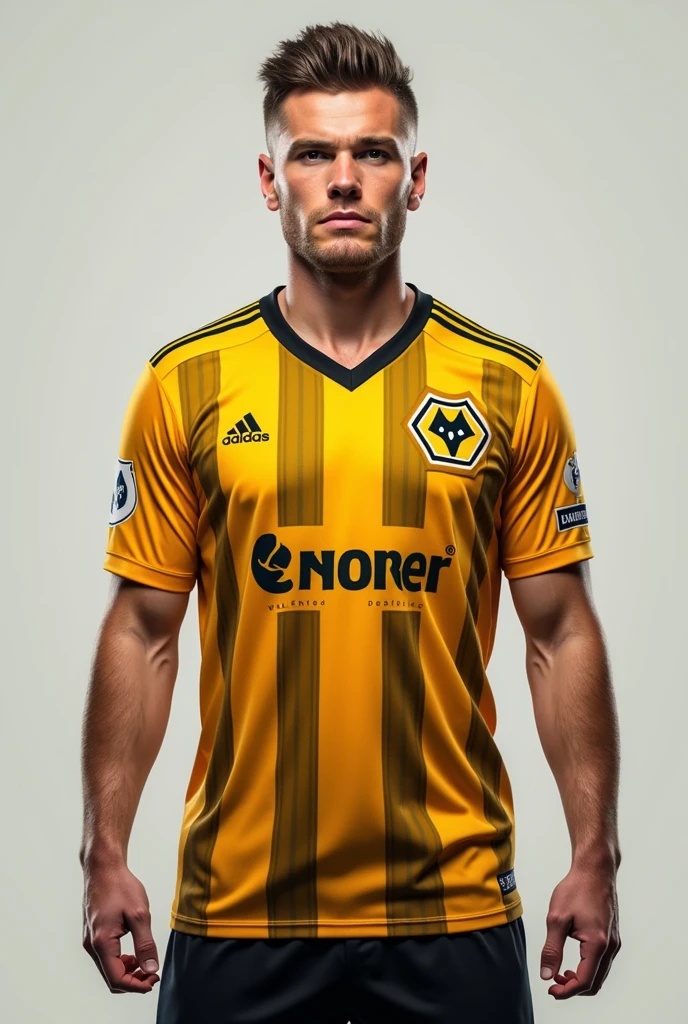 Benjamin Šeško com a camisa do Wolverhampton