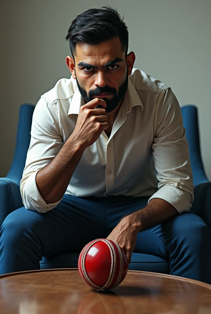 VIRAT KHOLI SIR INTO THE CHAIR AND GET A BOLL I SEE FRONT YOU