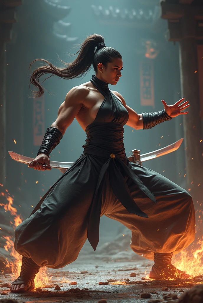 A fighter called “The dragon razor styles”