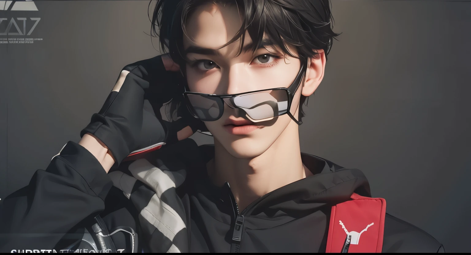 Boy without glasses 